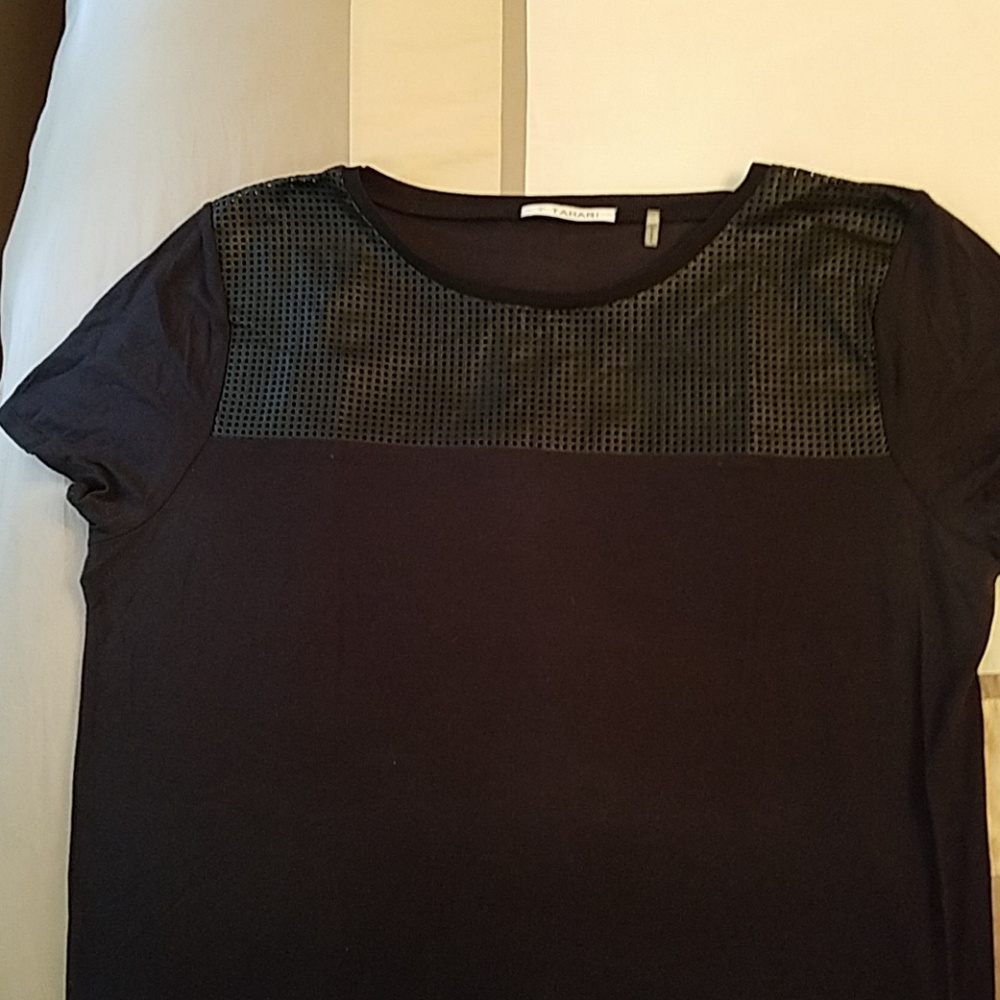 Tahari Black T-Shirt